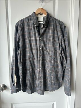 Billy Reid 100% Cotton Button-Up Sz L